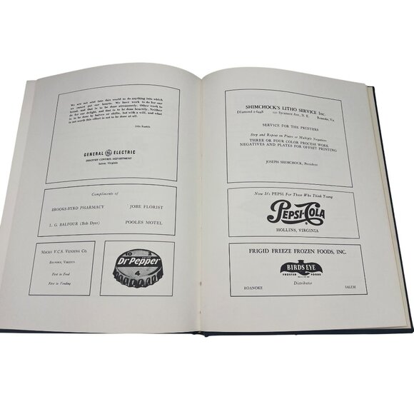 Roanoke College 1964 Rawenoch Yearbook Hardcover Vintage Ads Virginia - Picture 8 of 9
